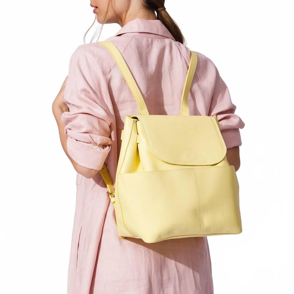 NEW MESCH women's serena backpack in butter - Picture 2 of 2